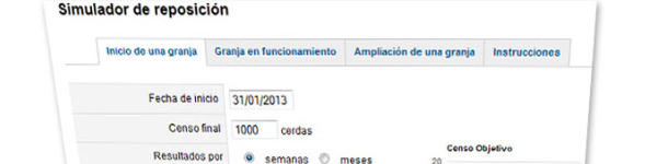 Simulador de reposición
