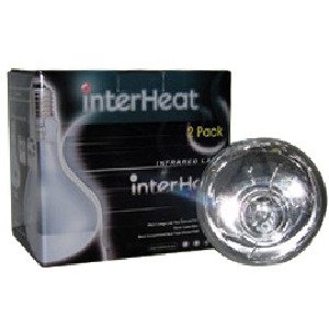 Bombilla Interheat 175 watt, blanca, 2 unidades Bombilla Interheat 175 watt, blanca, 2 unidades