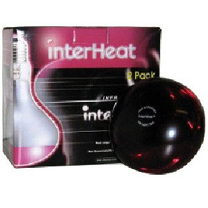 Bombilla Interheat 175 watt, roja, 2 unidades Bombilla Interheat 175 watt, roja, 2 unidades