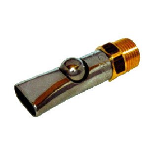 Chupete Bite Ball 3/8´´ para lechones, inox/latón, tamaño: 61 mm Chupete Bite Ball 3/8´´ para lechones, inox/latón, tamaño: 61 mm