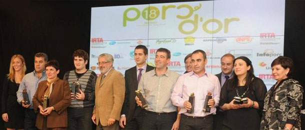 Los clientes de Semen Cardona, grandes triunfadores de los Porc dOr 2011