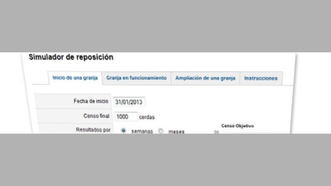 Simulador de reposición