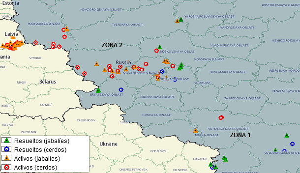 Casos de PPA en Rusia en 2014