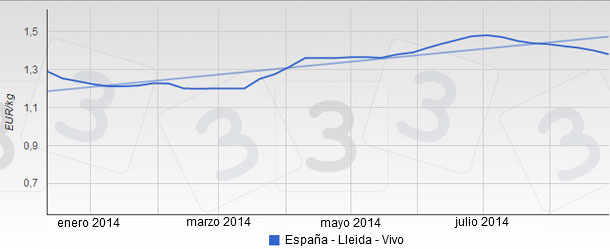 Evolución de las cotizaciones