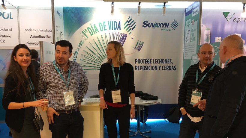 Stand de Zoetis en Porciforum 2018