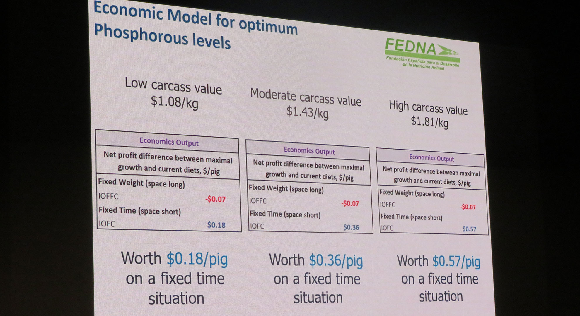 FEDNA 2019 Reportajes 3tres3, la página del Cerdo