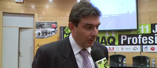 AGROMAQ 2011. Óscar Gorostiaga, director regional de NANTA.
