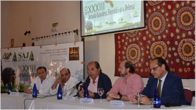 XXXIII Jornada Ganadera, Forestal y de la Dehesa subvencionada por la Diputación Provincial de Sevilla: “Modernización, Competitividad y Creación de Empleo en el sector ganadero”