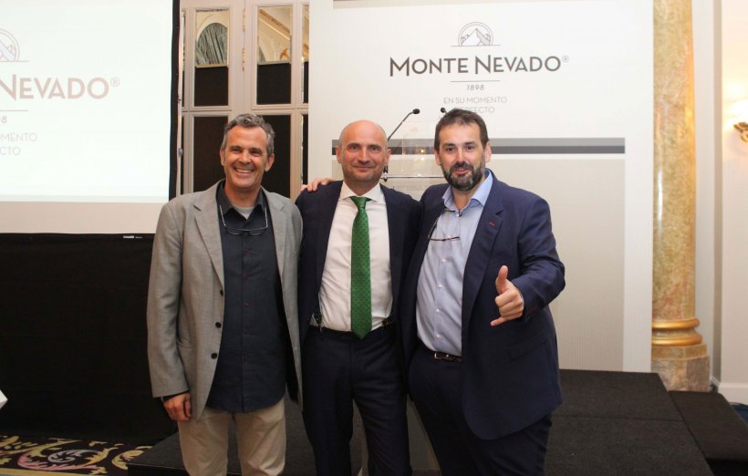 Alfonso Guerrero, Juan Vicente Olmos y David de Jorge en el Hotel Ritz de Madrid