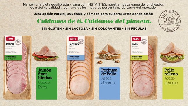 Nueva gama de loncheados cocidos de Grupo Tello