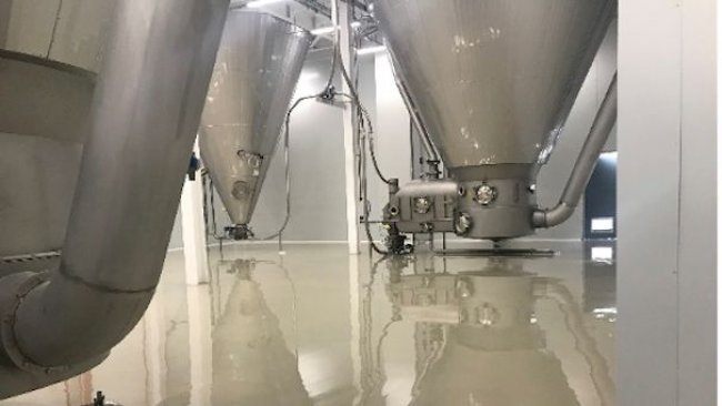 Proceso de secado de hemoderivados