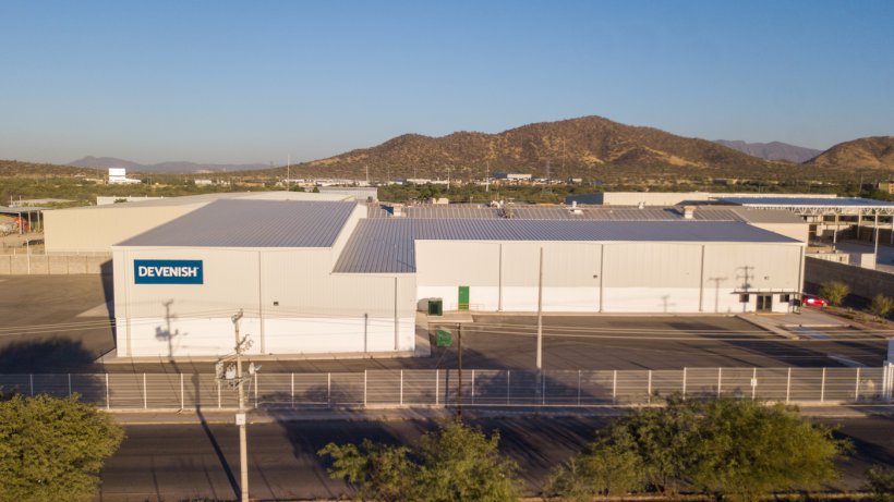 Devenish&rsquo;s new production facility in Mexico.
