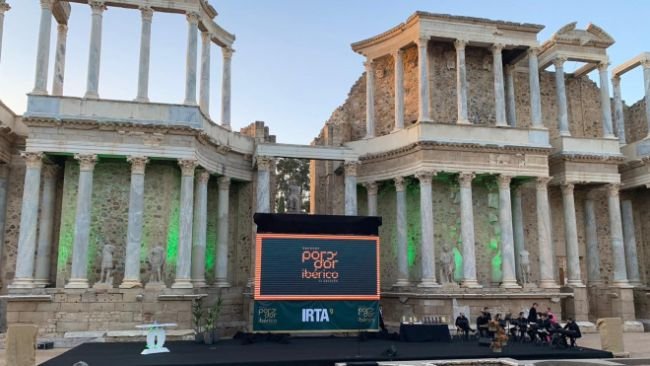 Los 32 Premios Porc d’Or Ibérico 2022 se han entregado en el Teatro Romano de Mérida.