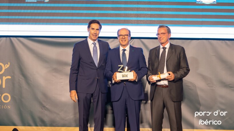 La empresa Dehesa de Campo Alto S.L (Córdoba) recibe el premio Porc d’Or Ibérico Especial Zoetis a la Innovación. 