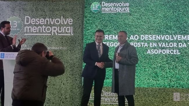 Entrega del XIII Premio Agader de Desarrollo Rural a la Asociación de Criadores de la Raza Porcina Celta