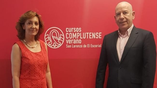 Alberto Herranz (INTERPORC) y María de la Montaña Cámara (UCM)
