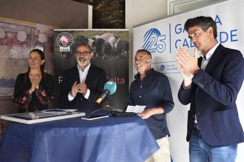 Presentación de la Asociación de Criadores de la Raza Porcina Celta (Asoporcel) como nueva entidad autorizada para el uso del sello Galicia Calidade