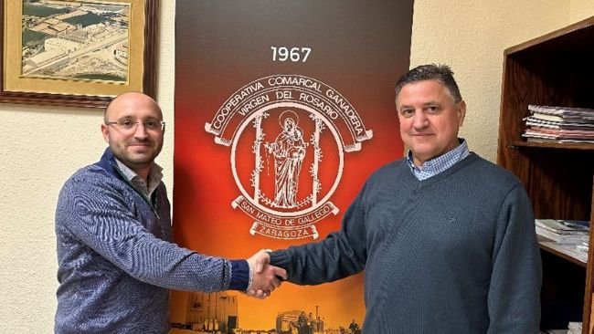 Director General de Hendrix Genetics Swine España: José María Requejo // Director General Cooperativa Virgen del Rosario: Enrique Bascuas