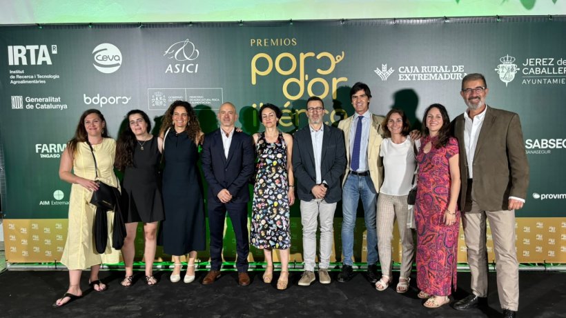 Equipo Ceva en los Premios Porc d'Or Ibérico 2026