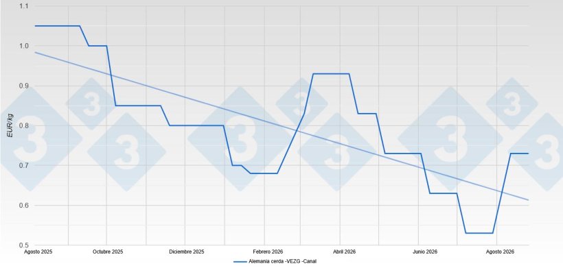 Precio de la cerda en Alemania - VEZG - Canal
