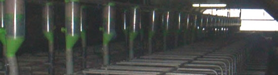 Dosificadores en la unidad de gestantes