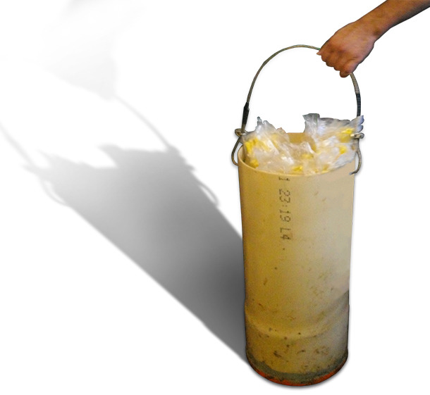 Conteneur porte-cath&eacute;ters
