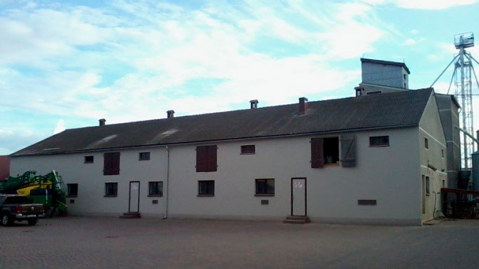 Figure&nbsp;3: B&acirc;timent d'engraissement
