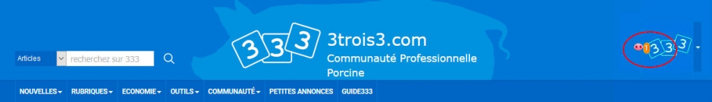 Le chiffre en orange indique&nbsp;combien d'actions des utilisateurs que vous suivez vous n'avez pas encore vues sur votre zone d'utilisateur.
