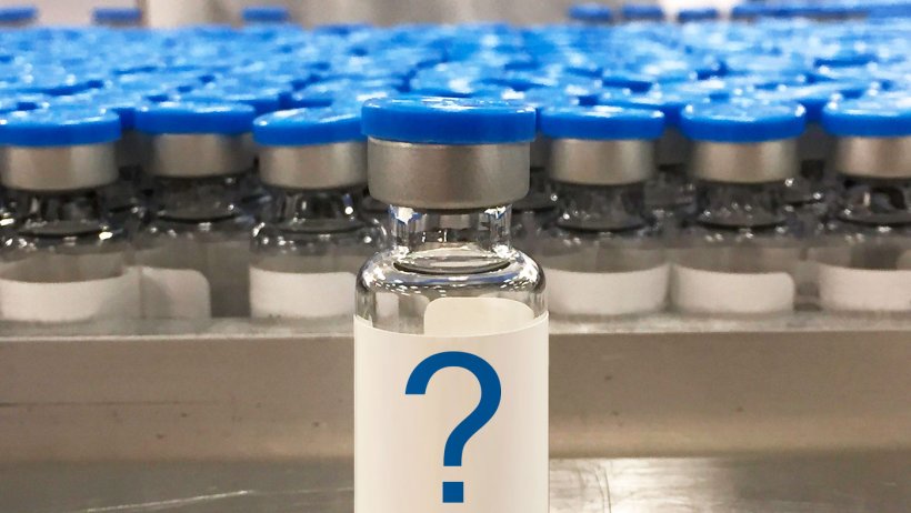 Figure 1. Il est important de lire et de suivre les instructions sur l'étiquette du vaccin.