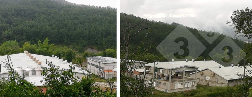 Figure 1. Vue extérieure de l'élevage.