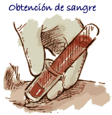 obtención de sangre