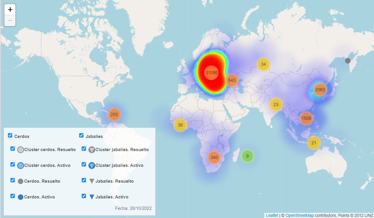 Mapa interactivo PPA