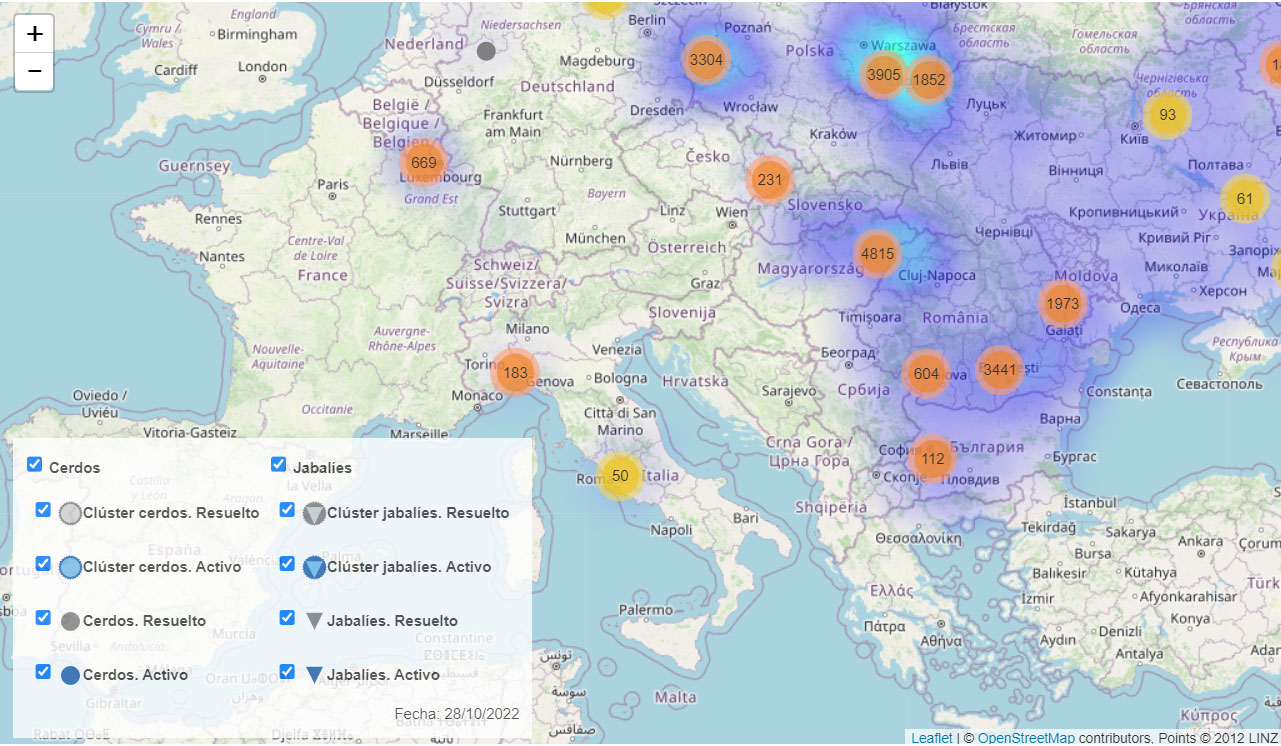 Mapa interactivo PPA