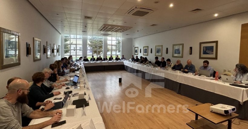 Primera reunión del proyecto WelFarmers en Montijo, Portugal.