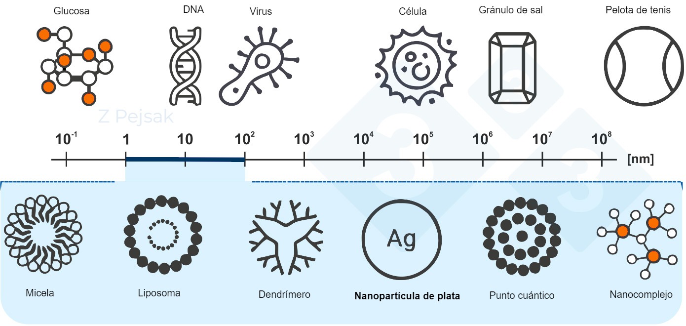 <p>Figura 2. Escala nanom&eacute;trica</p>
