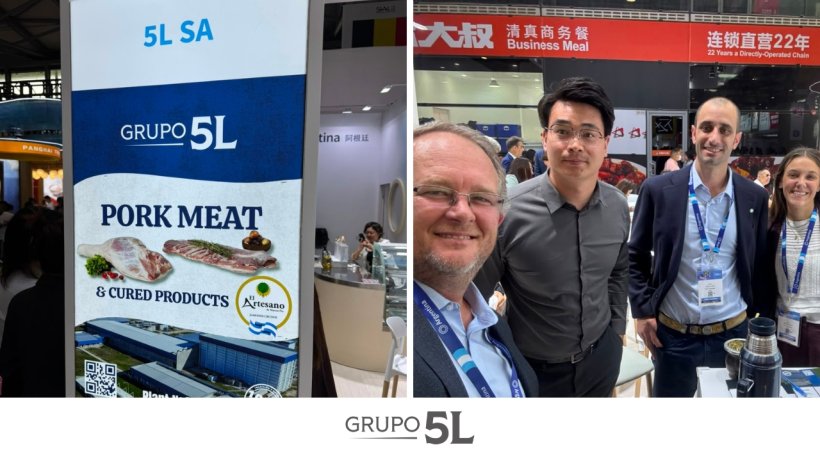 Grupo 5L&nbsp;advierte sobre una oportunidad hist&oacute;rica para las exportaciones porcinas argentinas
