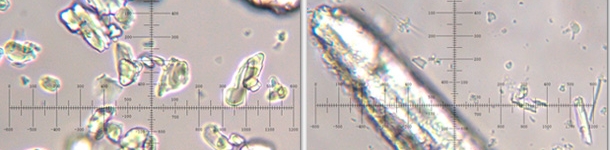 Ac. acetilsalicílico micronizado y no micronizado