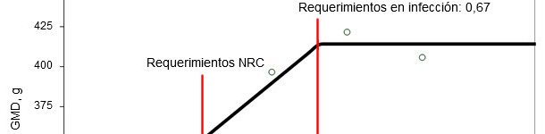 Requerimientos de digestibilidad ileal estandarizada para aminoácidos sulfurados determinados en lechones destetados infectados oralmente con una cepa enterotoxigénica de E. coli