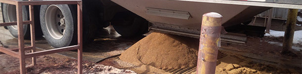 Bulk Ingredient Reception illustrating potential for fecal cross contamination