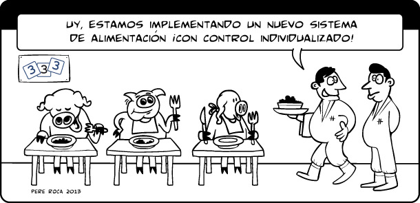 Control individualizado de la alimentación