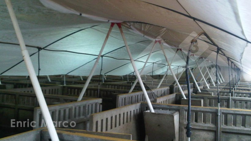 Foto 1. Uso de mantas t&eacute;rmicas na termina&ccedil;&atilde;o.
