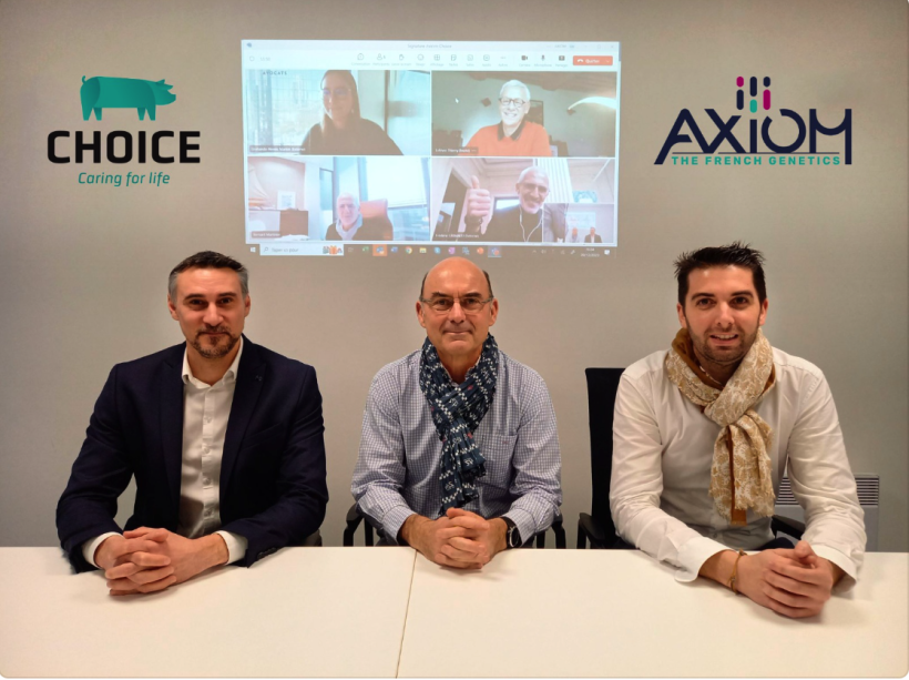 Choice Genetics Fran&ccedil;a, Brasil e Pol&ocirc;nia se juntam ao Grupo Axiom.
