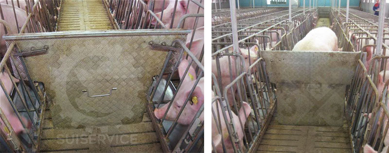 O painel em opera&ccedil;&atilde;o.
