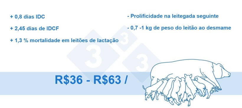 Figura 4. Perda por porca obtida (dados internos)
