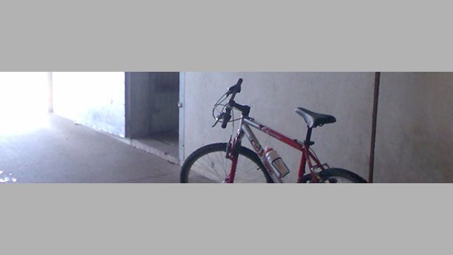 Red bike