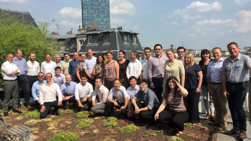 Group picture from the International Distributor Meeting
