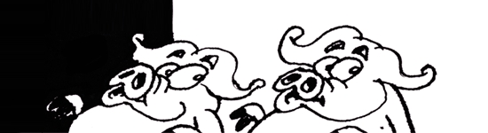 Schnell wachsende Schweine