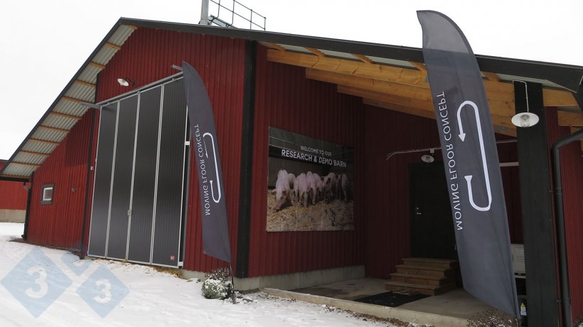 Pilotbetrieb mit Moving-Floor-System in der schwedischen Region V&auml;stmanland.
