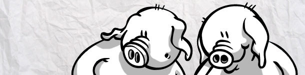 Schweinetätowierung