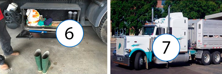 Foto 2. Punti di campionamento.
